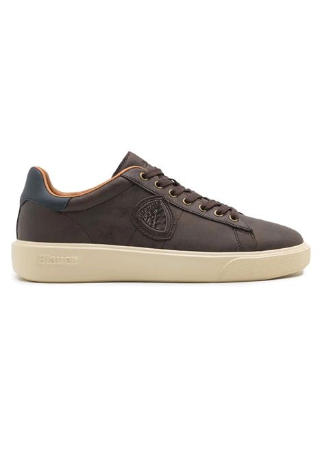 Blauer BUCK01 Shoes Dark Brown Men BLAUER | Sneakers | BUCK01- DARK BROWN